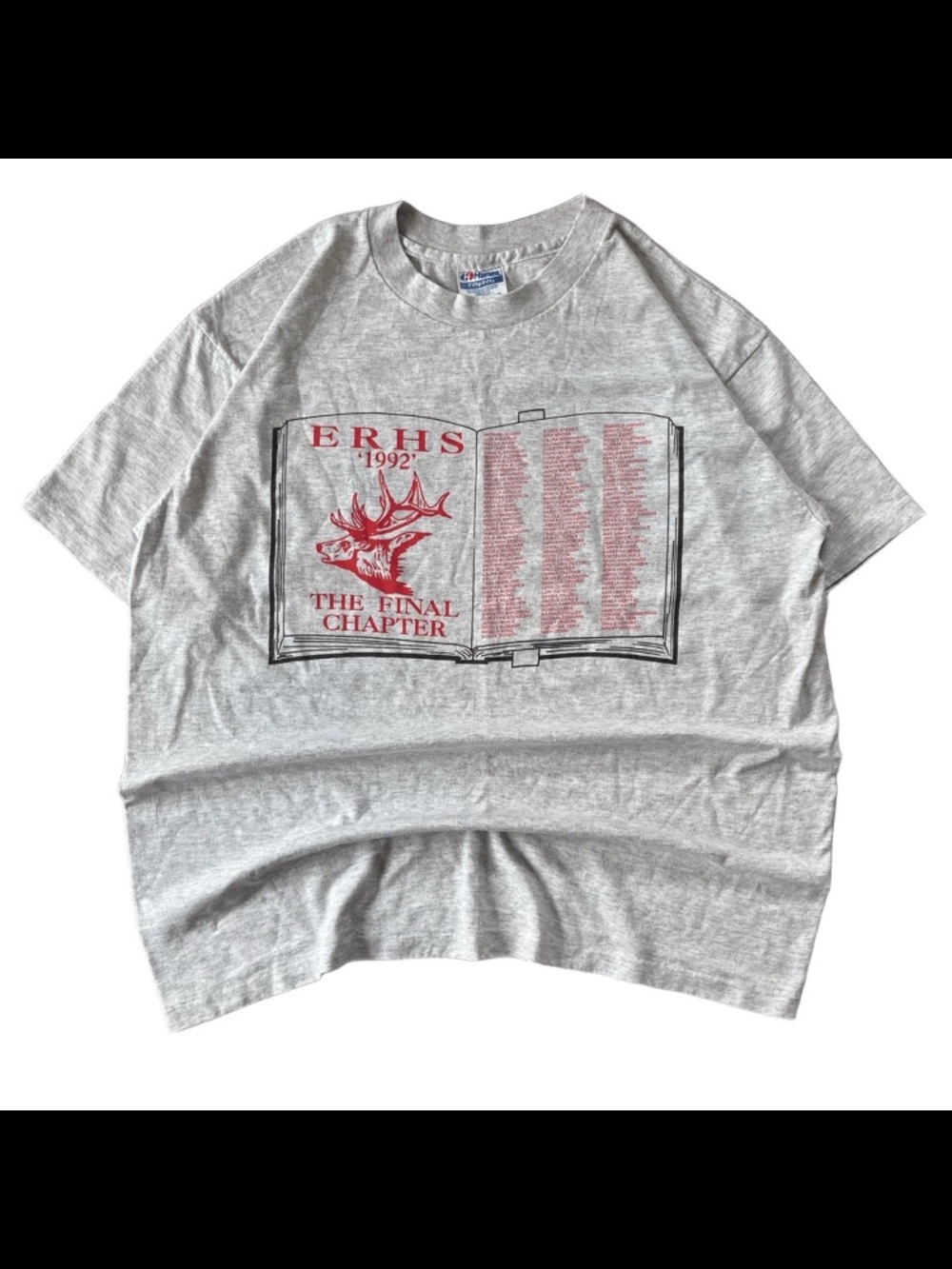 Vintage Seniors Shirt Mens XL Elk River High School 1992 Class 90s Tee